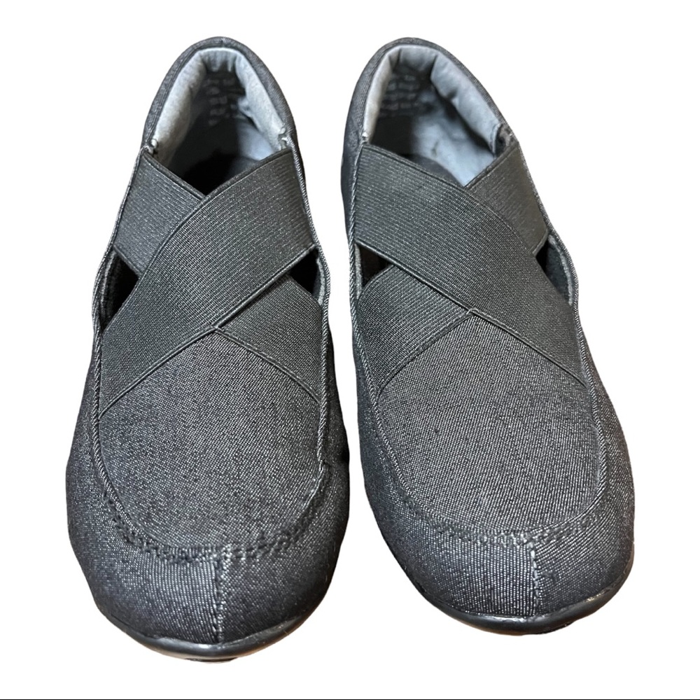 🆕 Ros Hommerson Black Denim Fabric Shoes 6.5 N NWOT